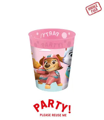 Ķepu patruļa Skye un Everest mikro premium plastmasas krūzīšu komplekts 4 gab. 250 ml