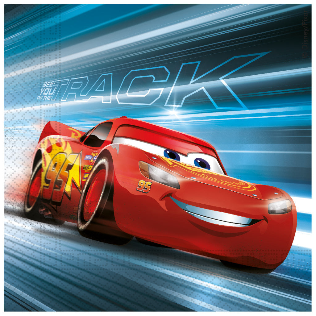 Disney Cars salvetes "Uzvara ir mana" 20 gab. 33x33 cm