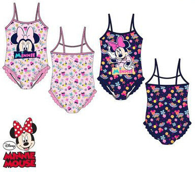 Disney Minnie bērnu peldkostīms, peldēšanai, 3-8 gadi