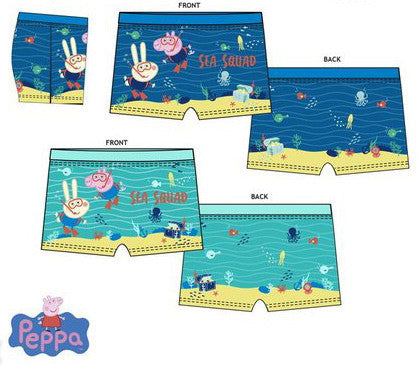 Peppa Pig bērnu peldbikses, šorti 3-6 gadi