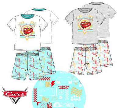 Disney Cars bērnu īsā pidžama 3-8 gadi