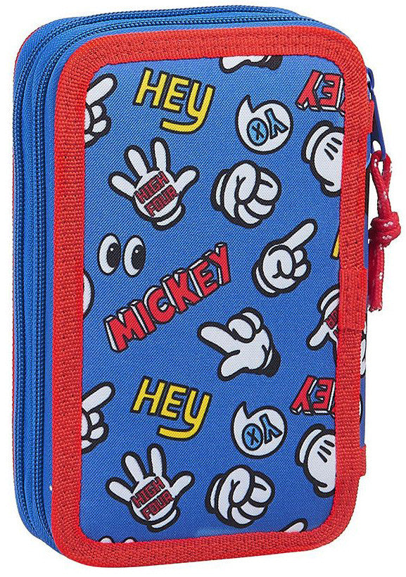 Disney Mikija pildītais zīmuļu maciņš, 2 slāņi