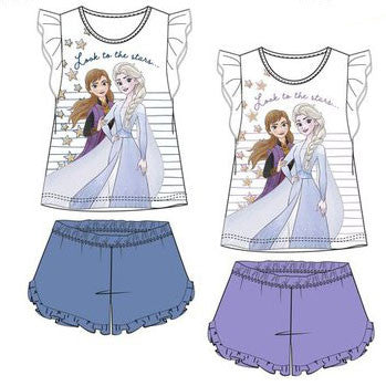 Disney Frozen Stars bērnu īsā pidžama 4-8 gadi