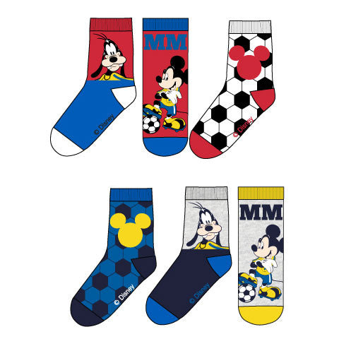 Disney Mickey Football bērnu zeķes 23-34