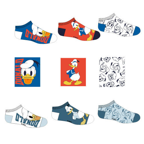 Disney Donald Fun bērnu zeķītes bez redzamām virsmām 23-34