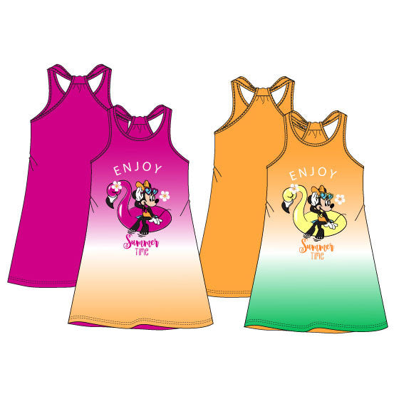 Disney Minnie Summer Time vasaras kleita bērniem 3-8 gadi