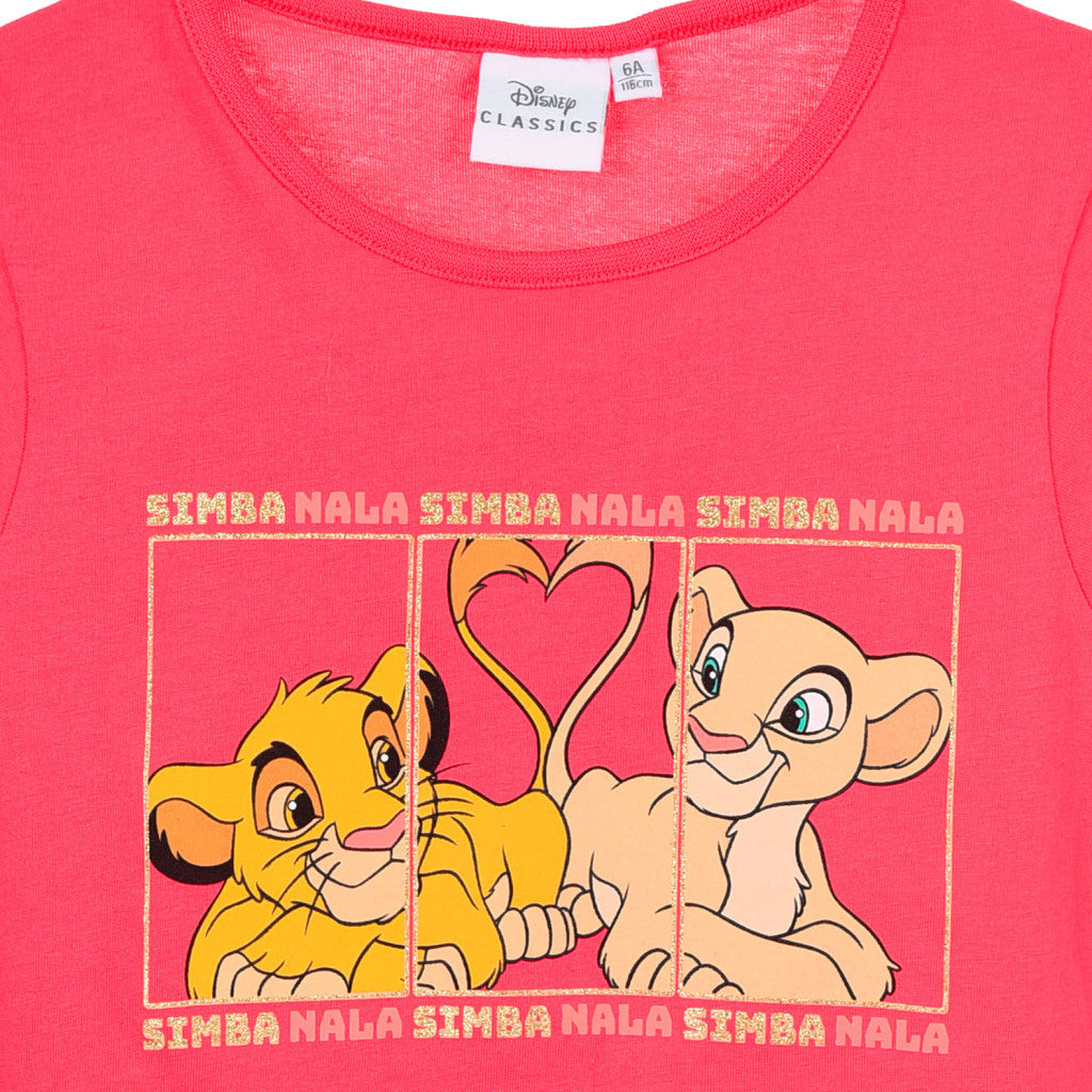 Disney Lauvu karaļa Nalas īsais T-krekls, 4-10 gadi