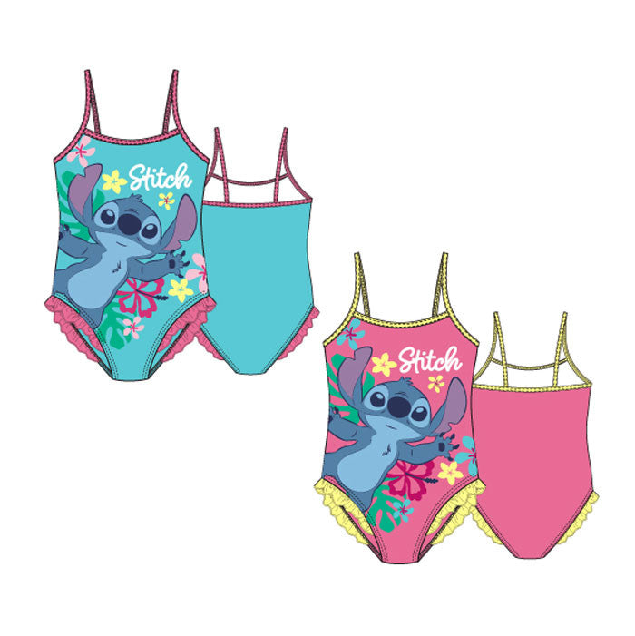 Disney Lilo un Stitch Exotic bērnu peldkostīms, peldēšanai 3-8 gadi