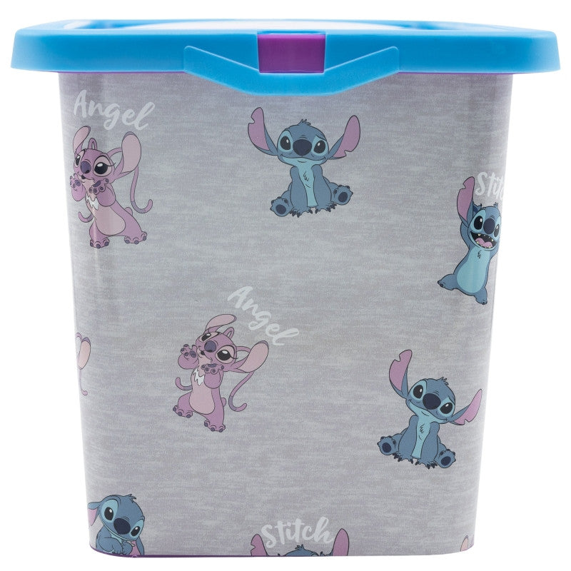 Disney Lilo un Stitch eņģeļa plastmasas uzglabāšanas kaste 7 l