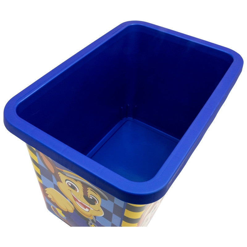 Ķepu patruļas glābšanas kucēnu plastmasas uzglabāšanas kaste 7 l