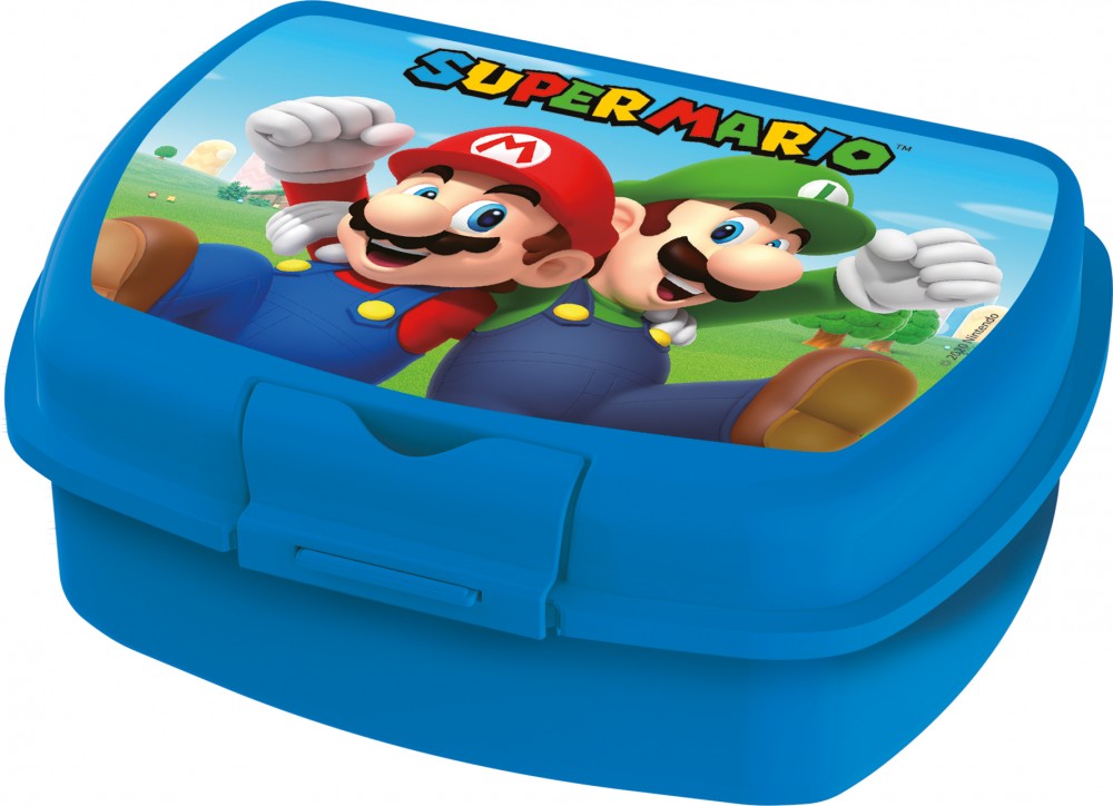 Super Mario pilsētas sviestmaižu kaste