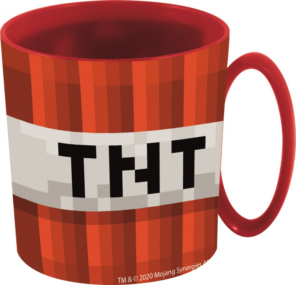 Minecraft TNT mikro krūze 350 ml