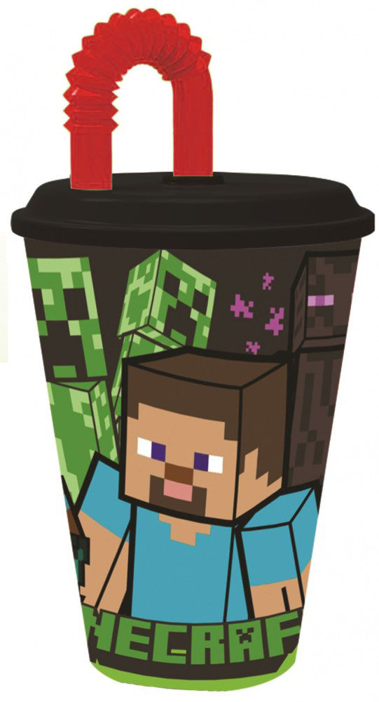 Minecraft Creeper salmiņu krūze, plastmasas 430 ml