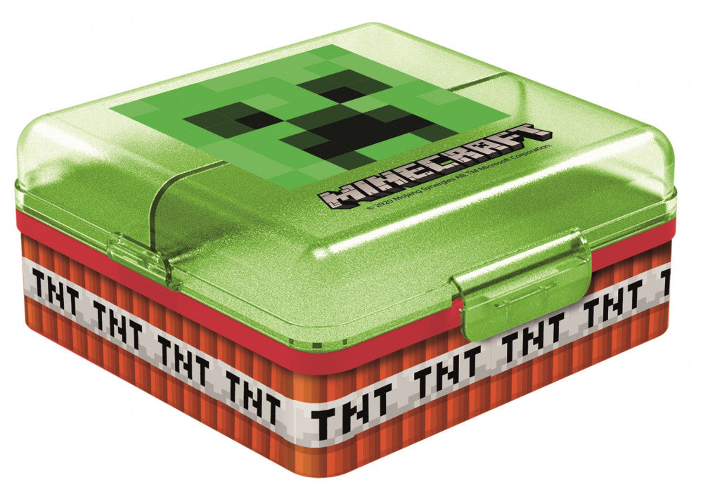 Minecraft daudznodalījumu pusdienu kaste, sviestmaižu kaste