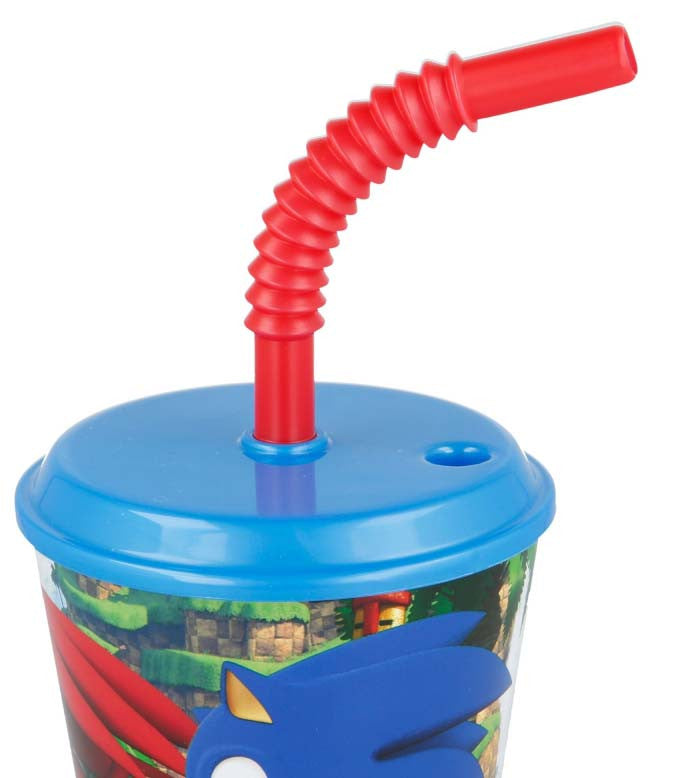 Sonic the Hedgehog Adventure salmiņu krūzīte, plastmasas 430 ml
