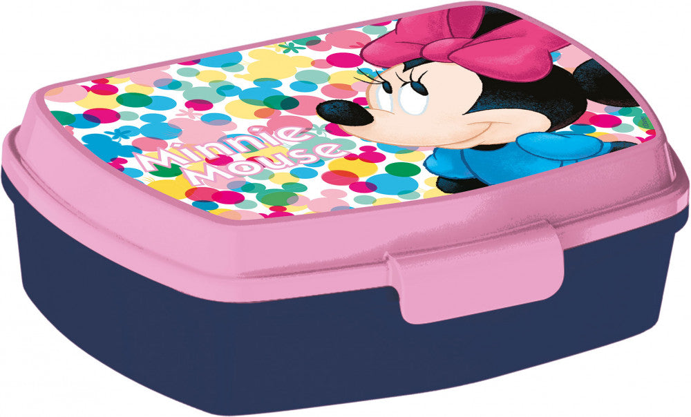 Disney Minnie Feel Good smieklīgā plastmasas sviestmaižu kaste