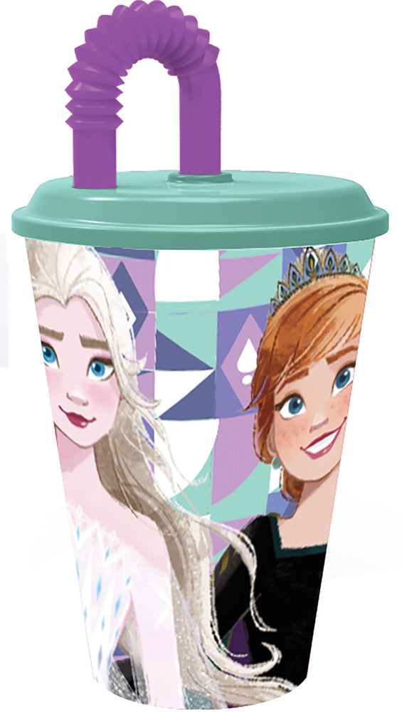 Disney Frozen ledus burvju salmiņu krūzīte, plastmasas 430 ml