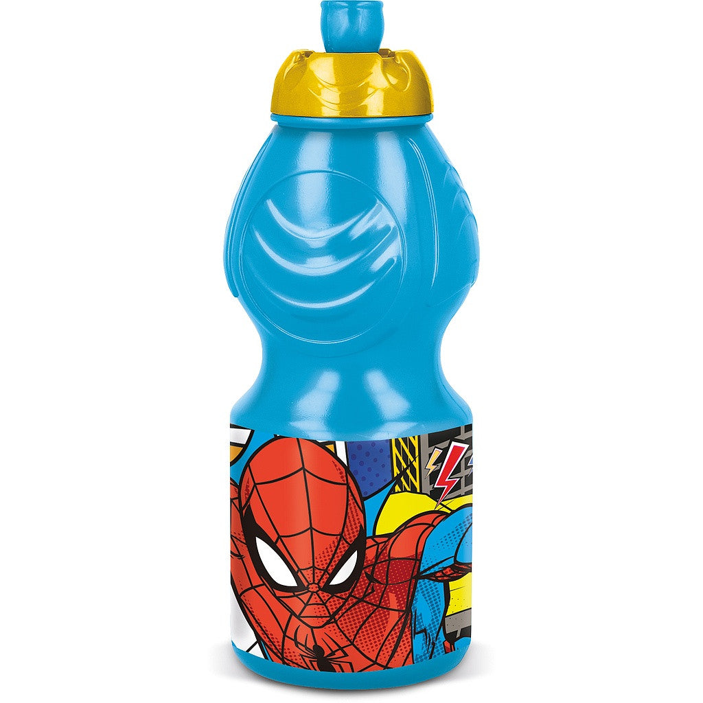Zirnekļcilvēka pusnakts lidotāja pudele, sporta pudele 400 ml