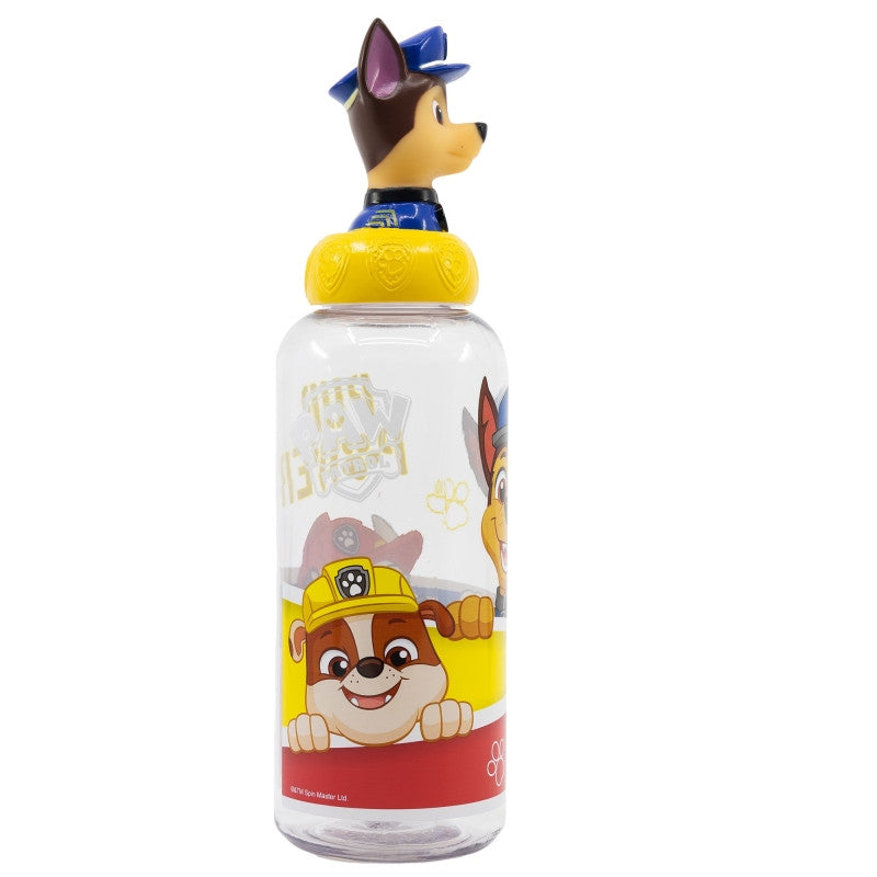 Ķepu patruļas kucēnu spēka 3D figūriņa, plastmasas pudele, 560 ml