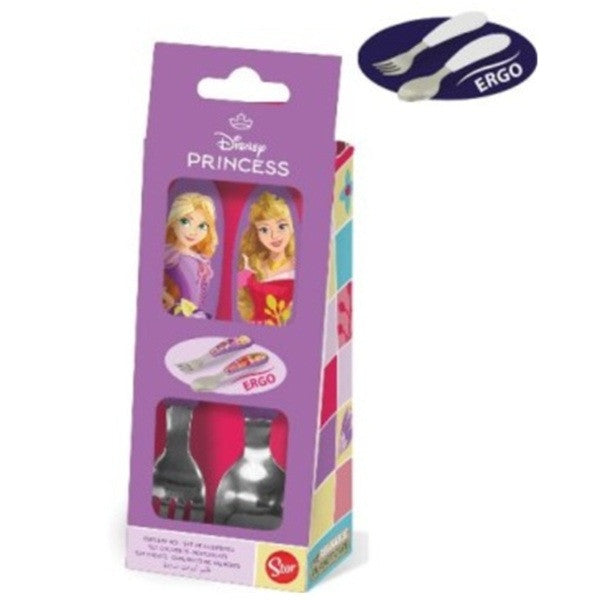 Disney Princess Drosmīgās Sirds metāla ergonomiskais galda piederumu komplekts - 2 daļas