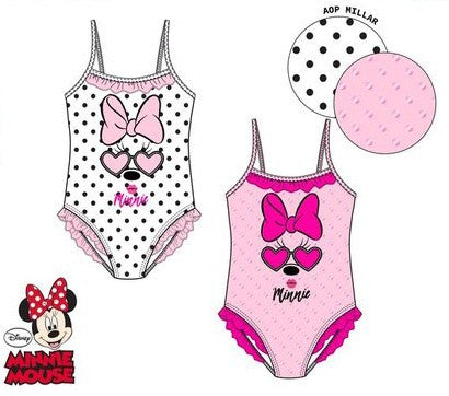 Disney Minnie bērnu peldkostīms, peldēšanai, 3-8 gadi