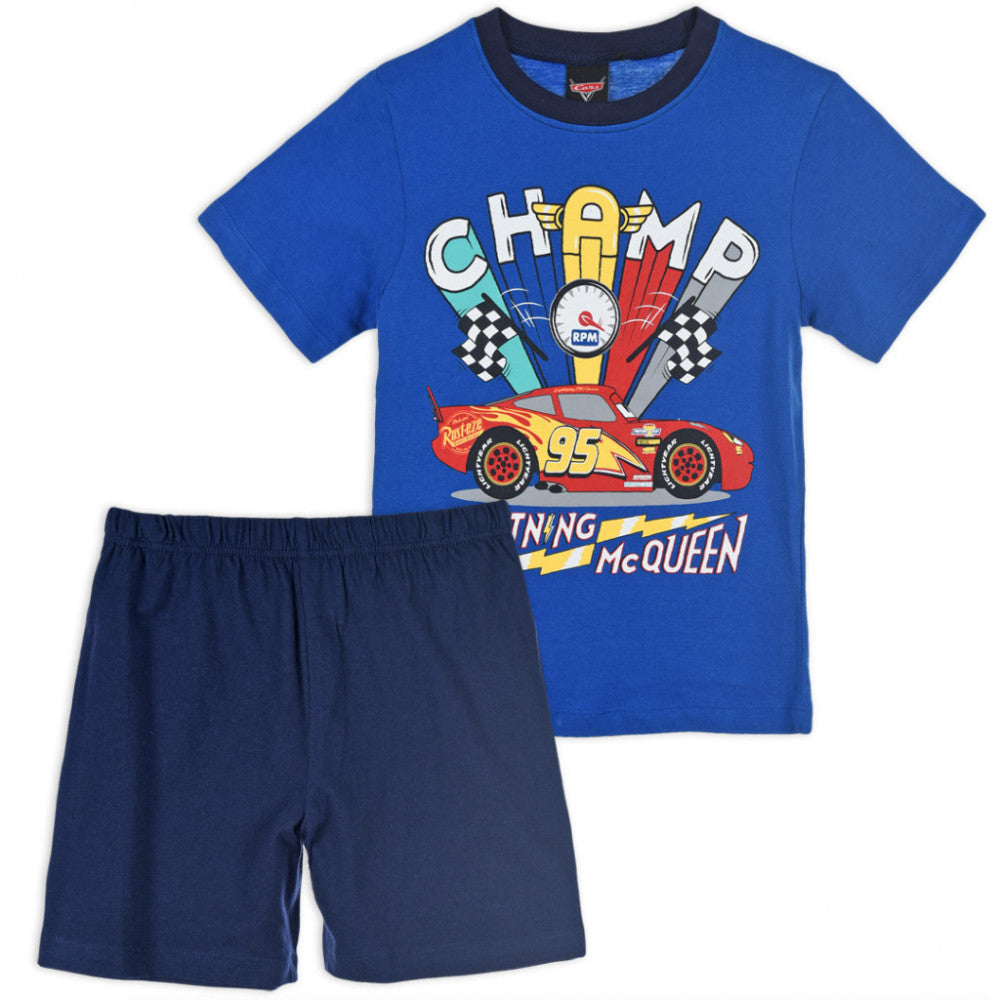 Disney Cars bērnu īsā pidžama 3-8 gadi