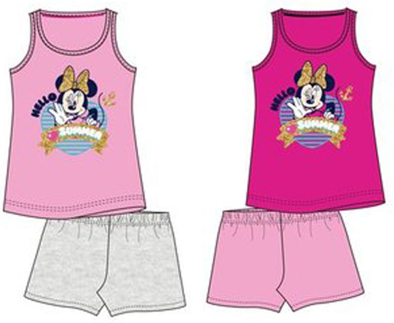 Disney Minnie bērnu īsā pidžama 3-8 gadi