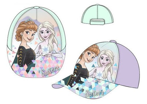Disney Frozen pasteļkrāsas bērnu beisbola cepure 52-54 cm