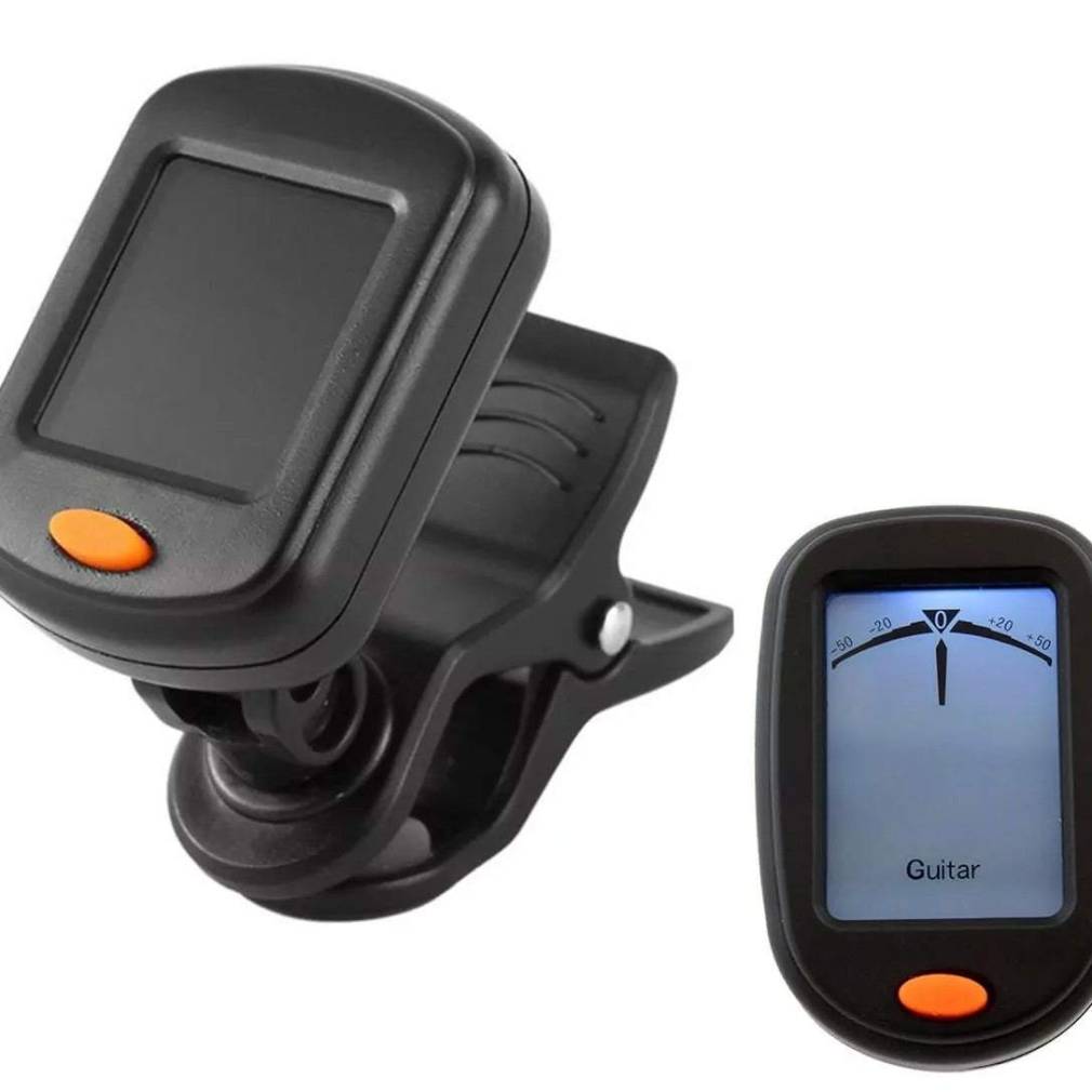 Ģitāras skaņotājs - tuner stīgu instrumentu regulēšanai