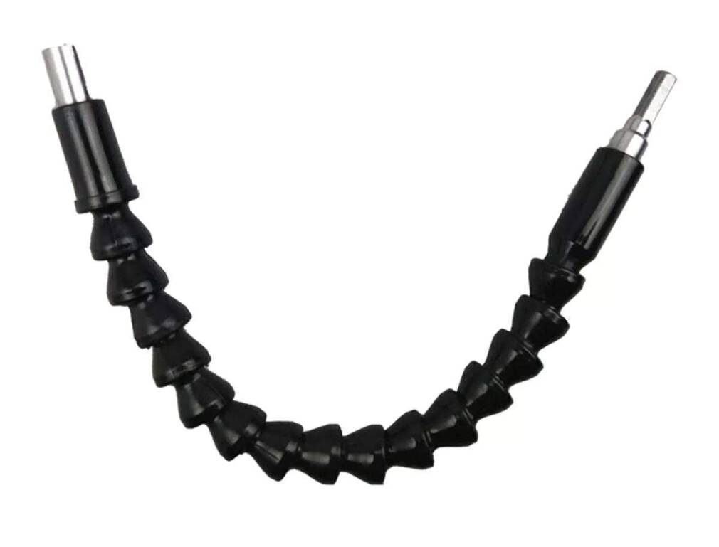 Elastīgs uzgalis - pagarinājums skrūvgriezim, urbjmašīnai 30cm