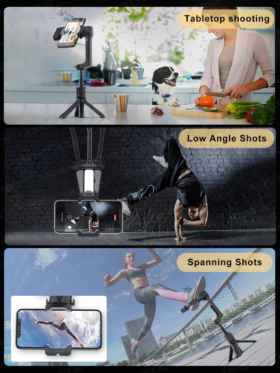 2 asu karkasa stabilizators + pašbildes nūja ar noņemamu uzpildes gaismu