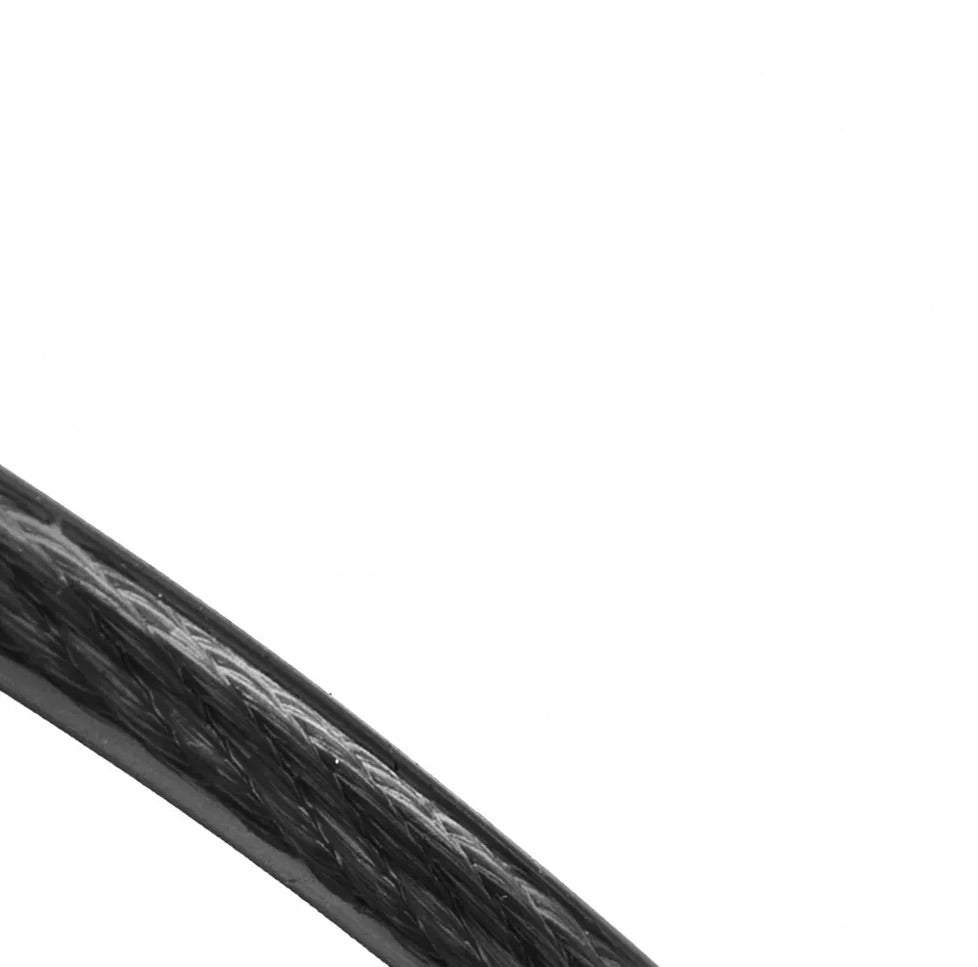 Velosipēda slēdzenes kabelis ar 2x atslēgām 80 cm