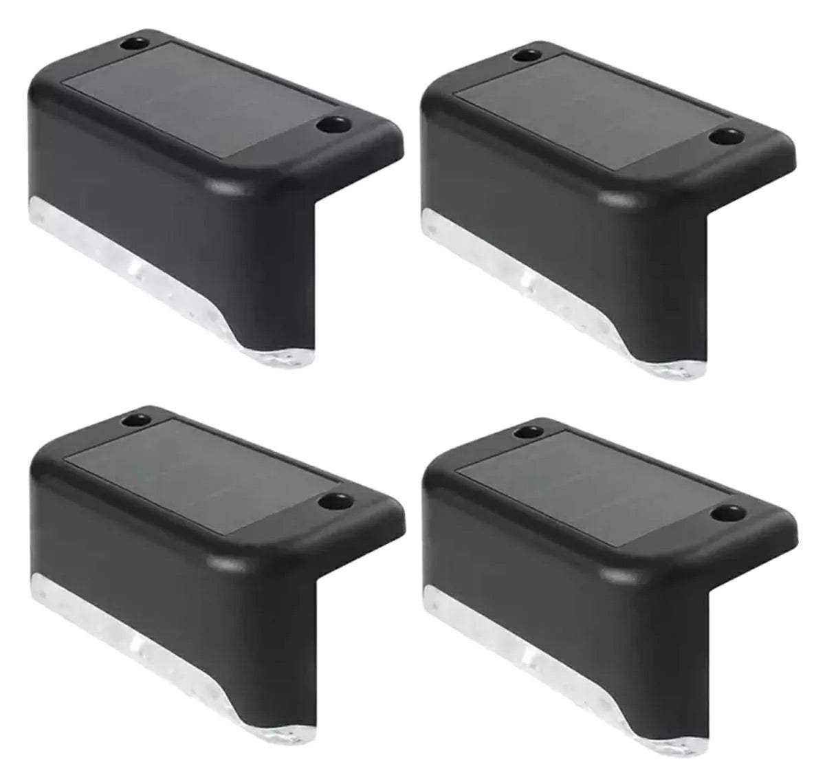 LED saules gaismas lampas kāpnēm 4 gab.