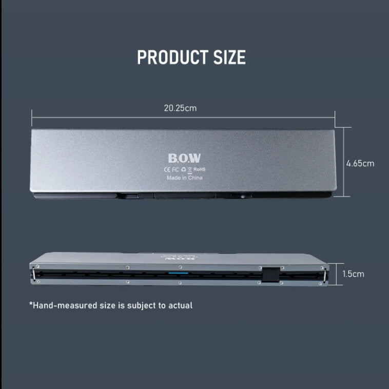 Īpaši plāna saliekama bezvadu tastatūra