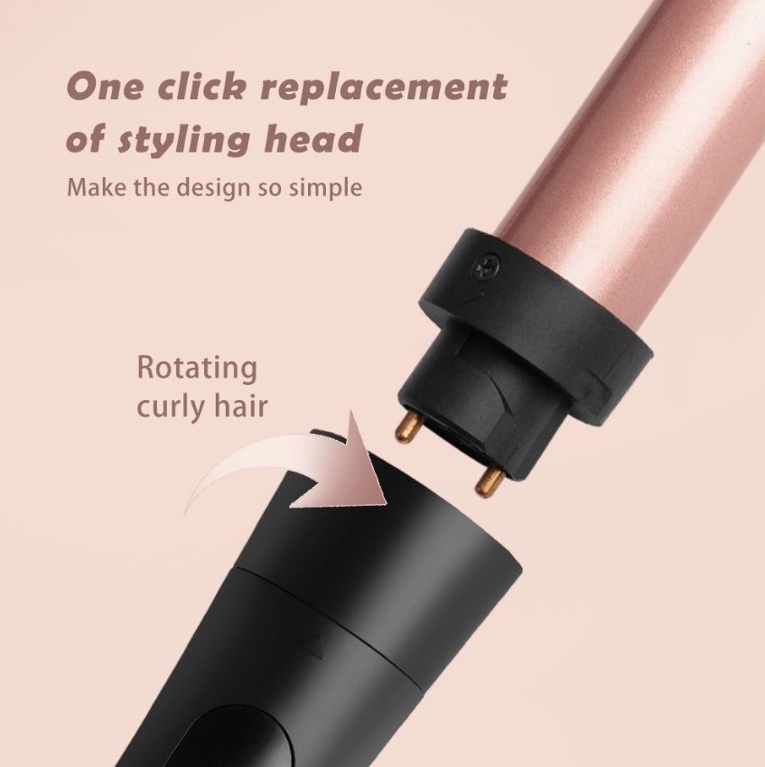 Profesionāls keramikas matu veidošanas komplekts 8in1