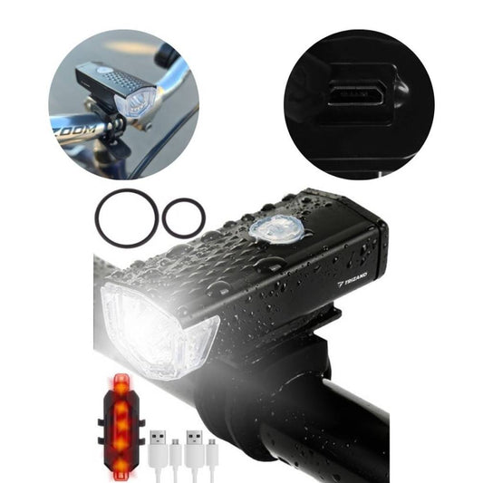 USB Led velosipēda lukturis