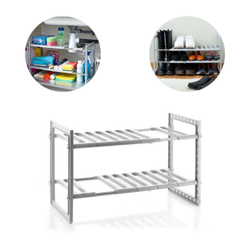 Pagarināms plaukts, 2 stāvi