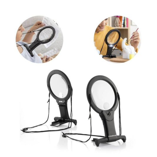 Palielināmais stikls ar LED gaismu