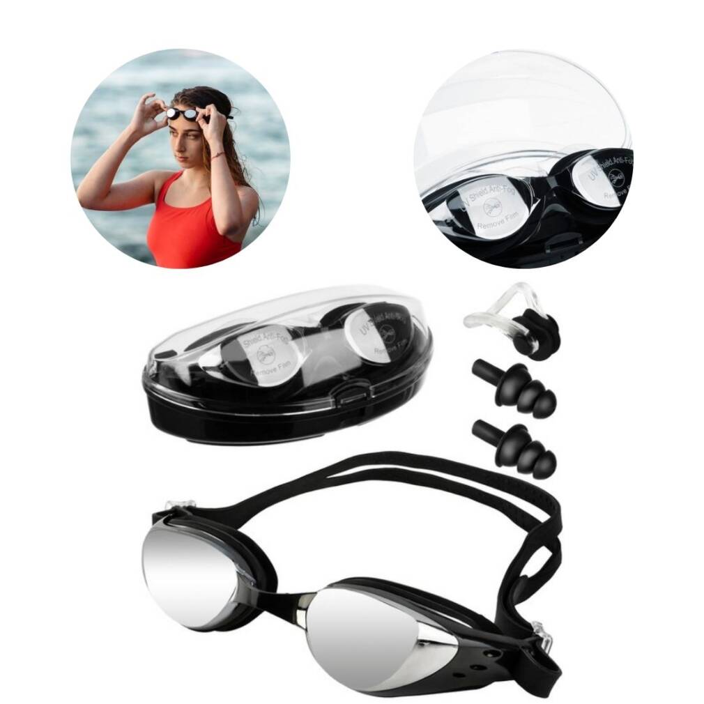 Peldēšanas brilles + aksesuāri