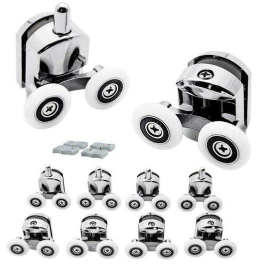 Riteņi dušas kabīnei