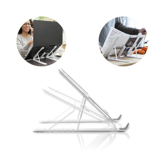 Salokāms un regulējams klēpjdatora statīvs