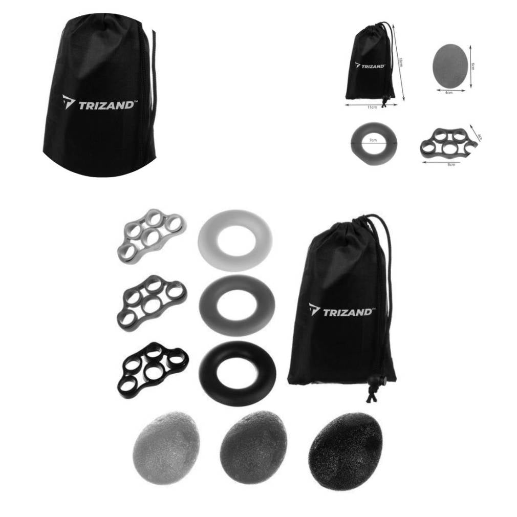 Trenažieru komplekts roku un plaukstas vingrinājumiem , 9 gb.