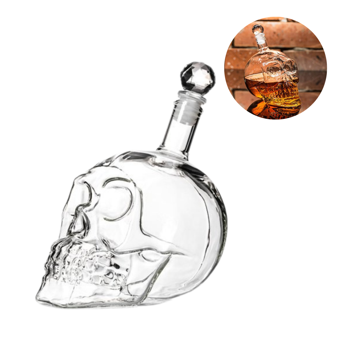 Krūka "Kristāla galva" 650 ml