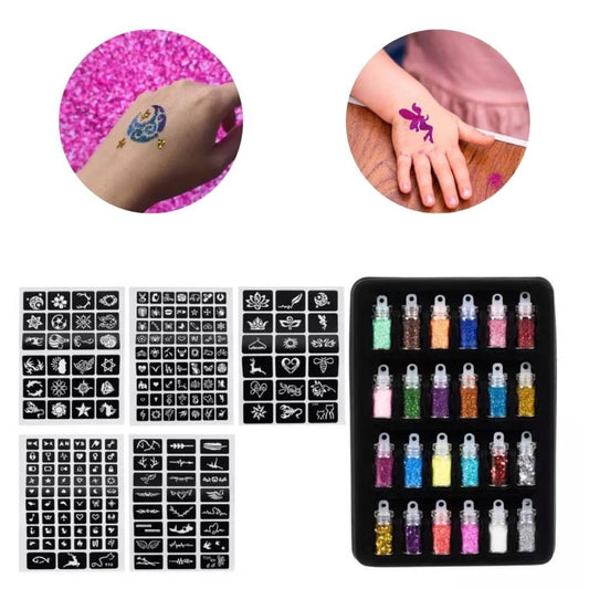 Glitter Tattoo komplekts