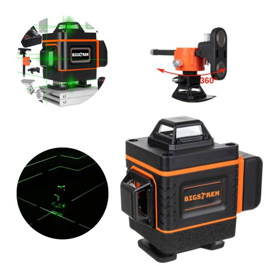 Lāzera līmenis 360 grādu 16 līniju