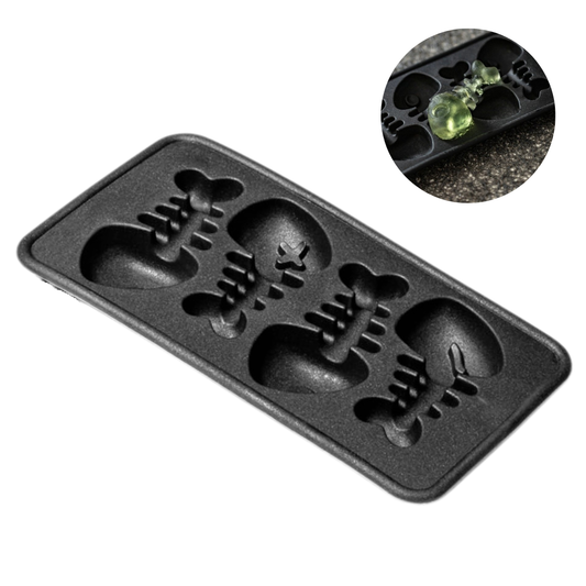 Ledus forma "Zivju kauli", melna.