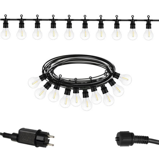 Dārza lampu virtene