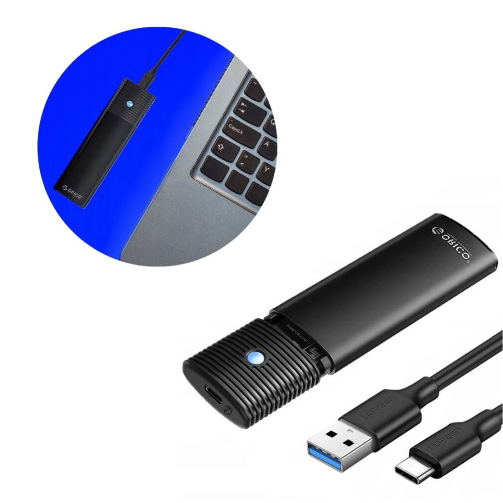 M.2 NVMe SSD diska korpuss