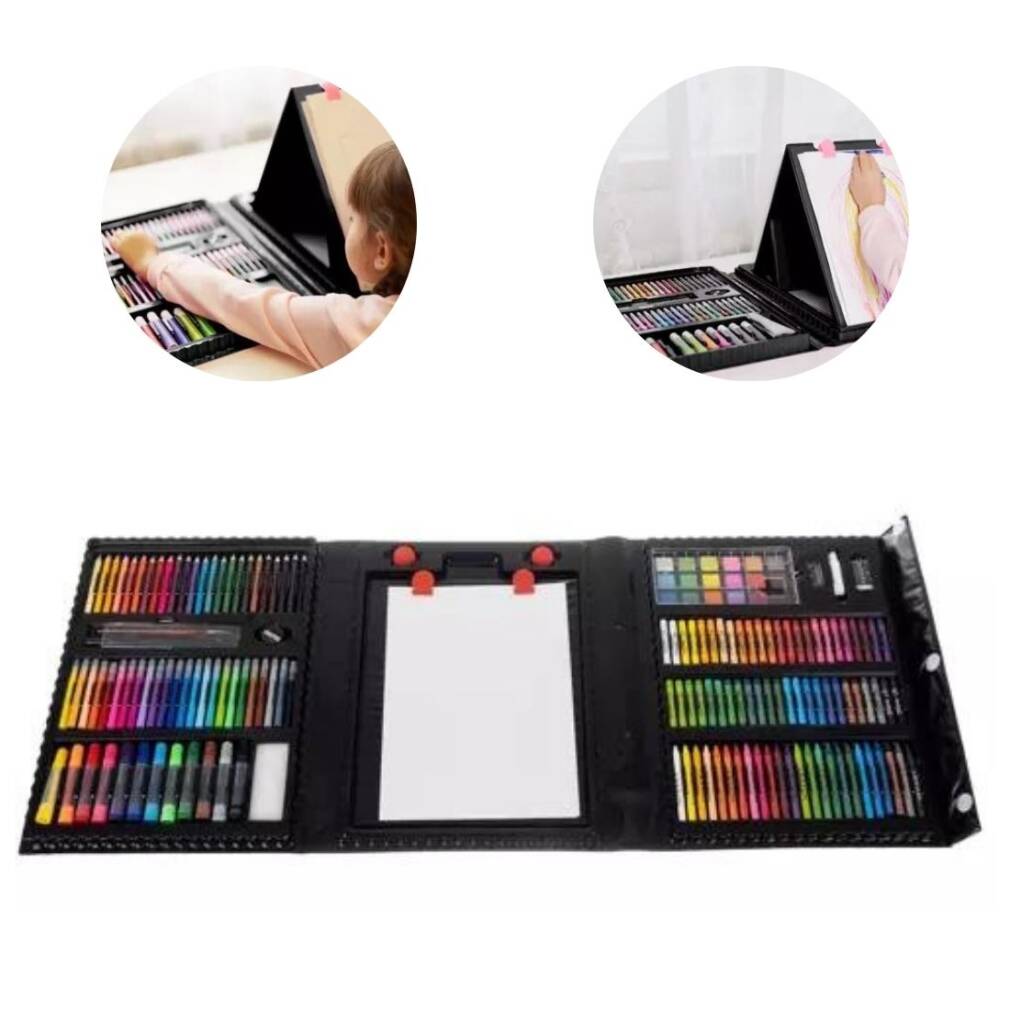 Zīmēšanas komplekts čemodānā