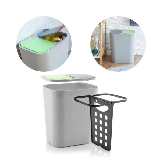 Dubultā atkritumu tvertne